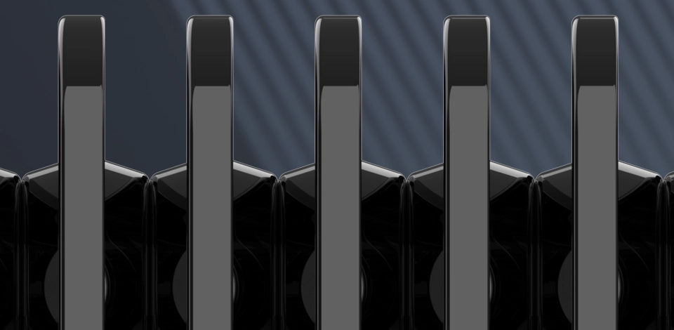 DVOFR2500B oil filled radiator fins