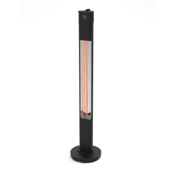 Devola Platinum 2kW Floor Standing Patio Heater with Remote Control IP