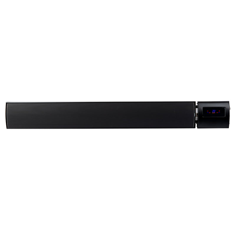 Devola 1.8W Indoor and Outdoor Wi-Fi Radiant Heater - Black (UK) - DVRH1800B, Image 1 of 9