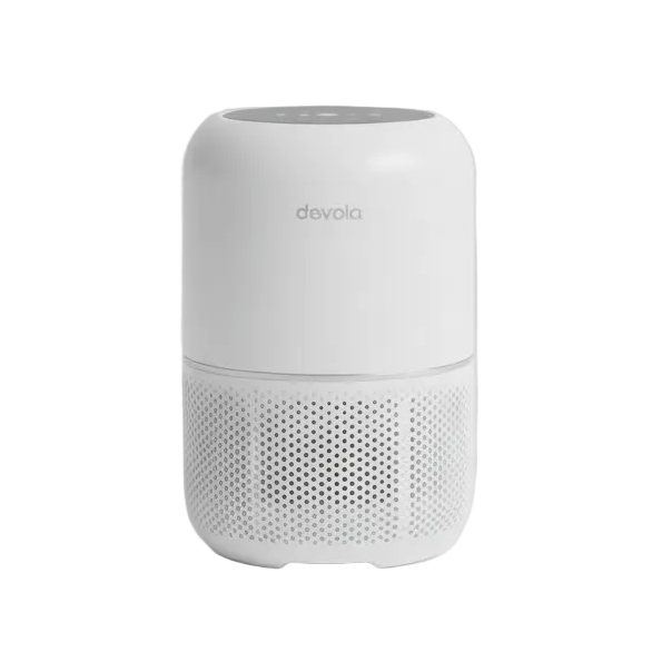 Devola Air Purifier with HEPA and Activated Carbon Filter - DV150APQM