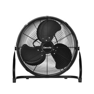 Devola Floor Fan 16 Black - DV16FFB