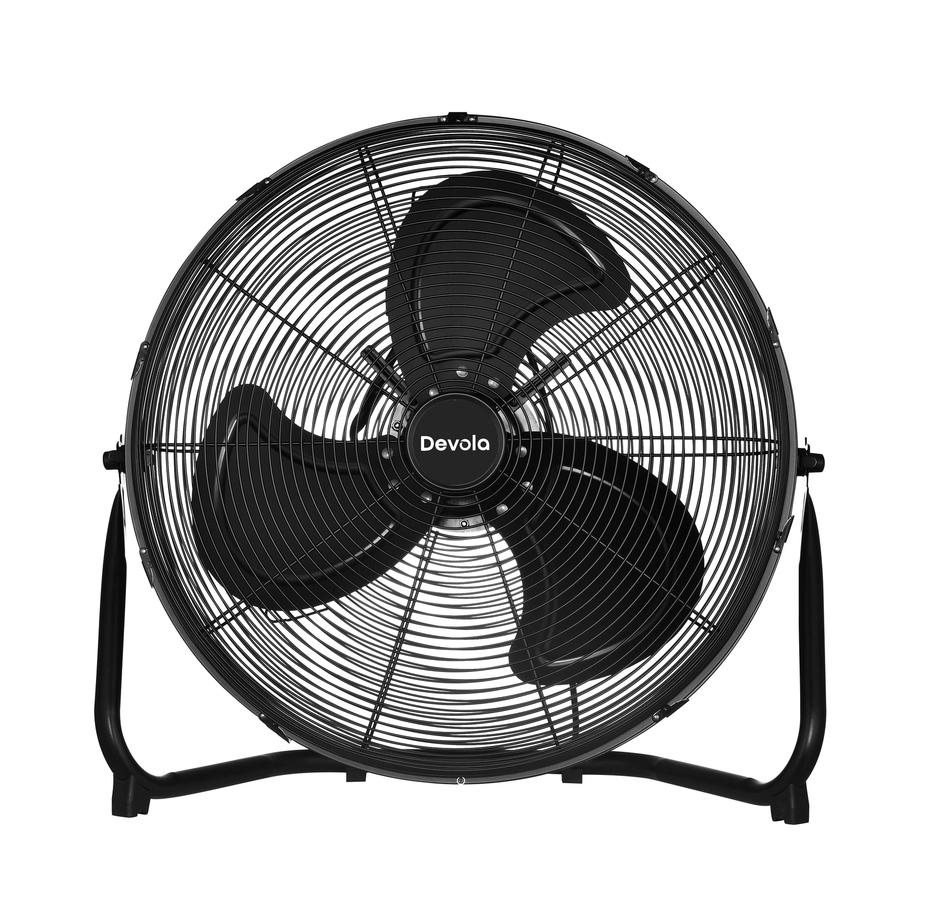 Devola High Power 80W Speed 20-inch DC Floor Fan Black