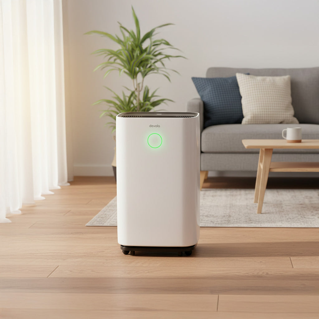 Devola 20L Compressor Dehumidifier & Air Purifier With HEPA Filter & Wi-Fi - DV20LWF