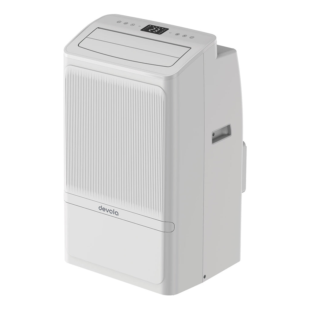 Devola Portable Air Conditioner with Wi-Fi, Window kit & Window Curtain - 14000 BTU - Cooling - White - DVAC14K