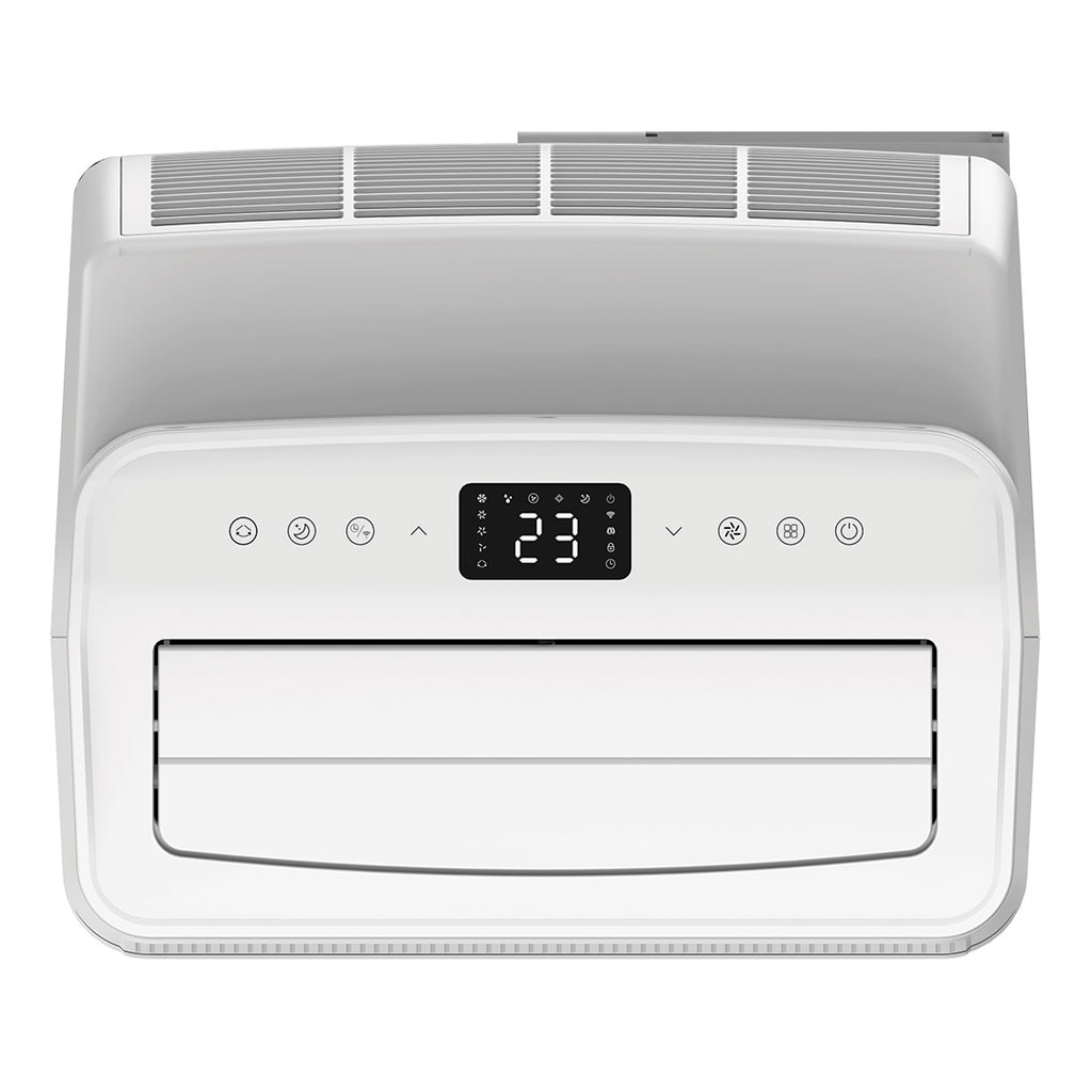 Devola Portable Air Conditioner with Wi-Fi, Window kit & Window Curtain - 14000 BTU - Cooling - White - DVAC14K