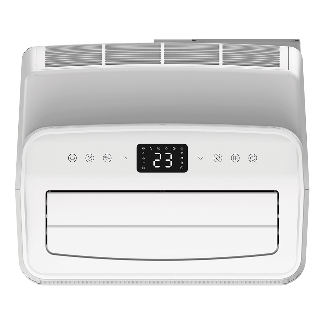 Devola Portable Air Conditioner with Wi-Fi, Window kit & Window Curtain - 14000 BTU - Cooling - White - DVAC14K