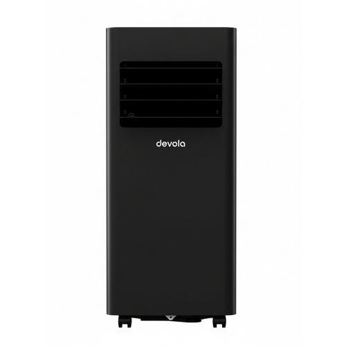 Devola Portable Air Conditioner with Wi-Fi and 2x Window kits - 9000 BTU - Cooling - Black - DVAC9KB