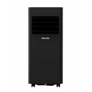 Devola Compact Portable Air Conditioner with Wi-Fi and 2x Window kits - 9000 BTU - Cooling - Black - DVAC9KB