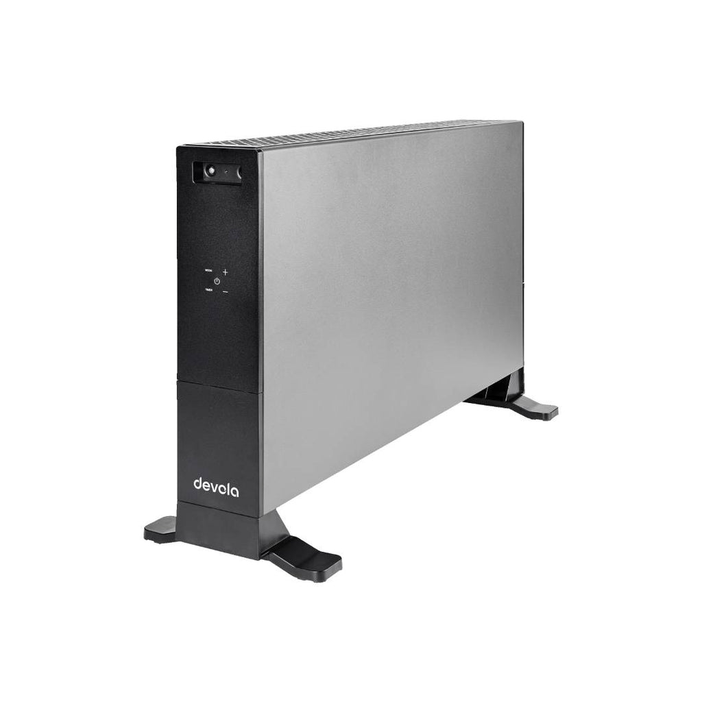 Devola 2000W Convector Heater, Grey - DVCH2BL