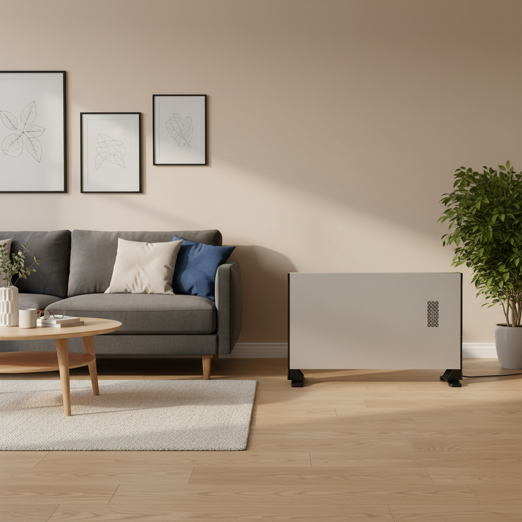 Devola 2000W Convector Heater, Grey - DVCH2BL