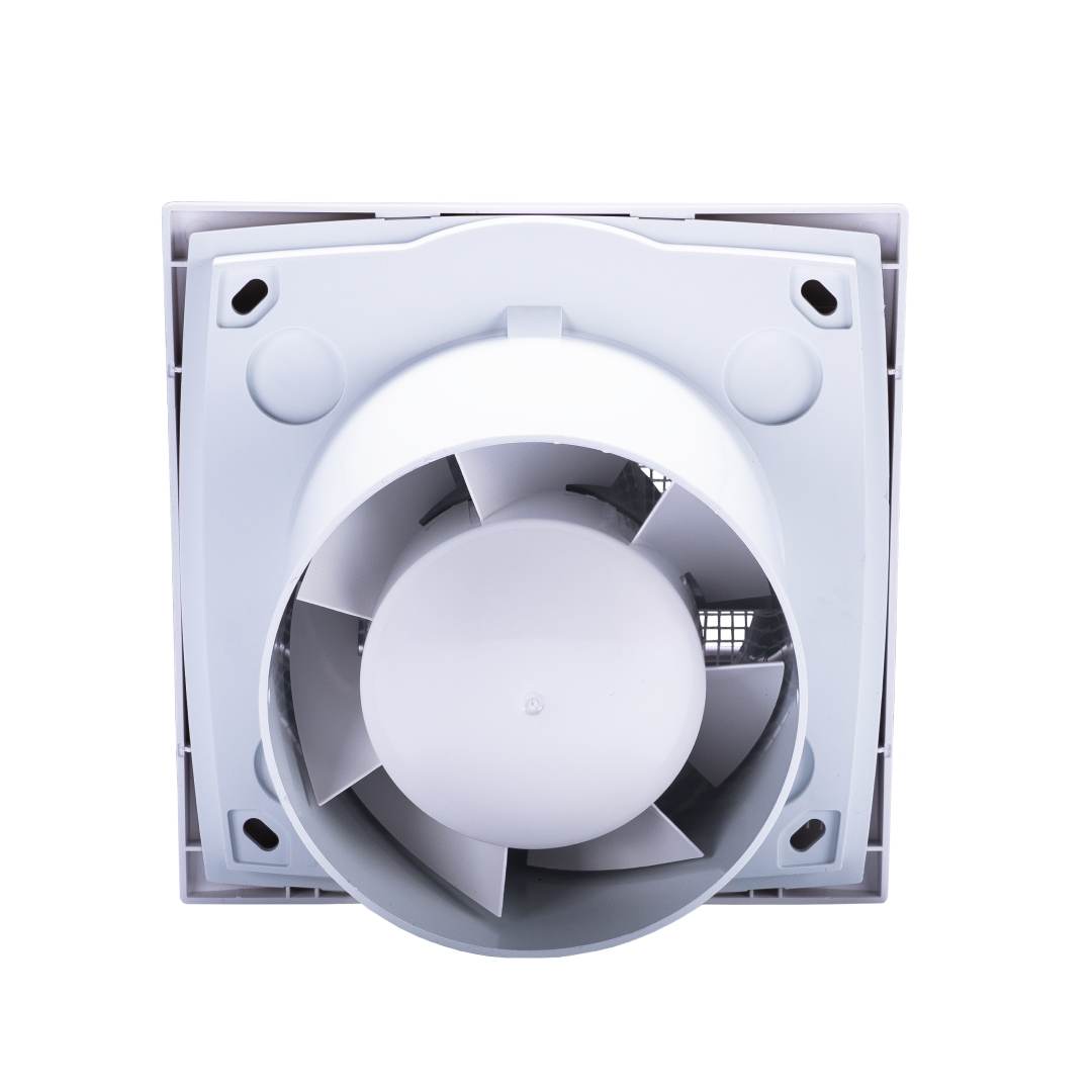 Devola 100mm Axial Bathroom Extractor Fan with Timer - DVF100T