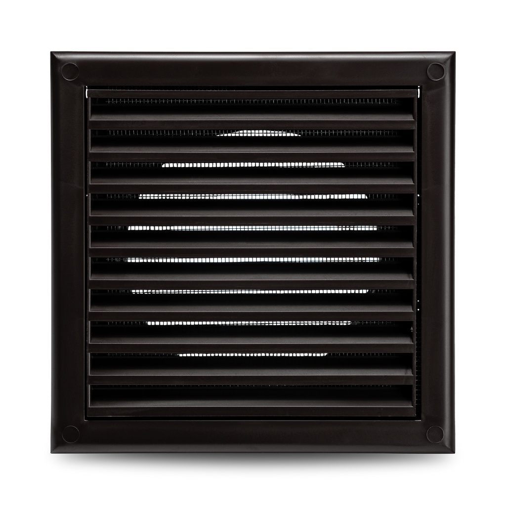 Devola 100mm Fixed Grill, Brown - DVFG100B