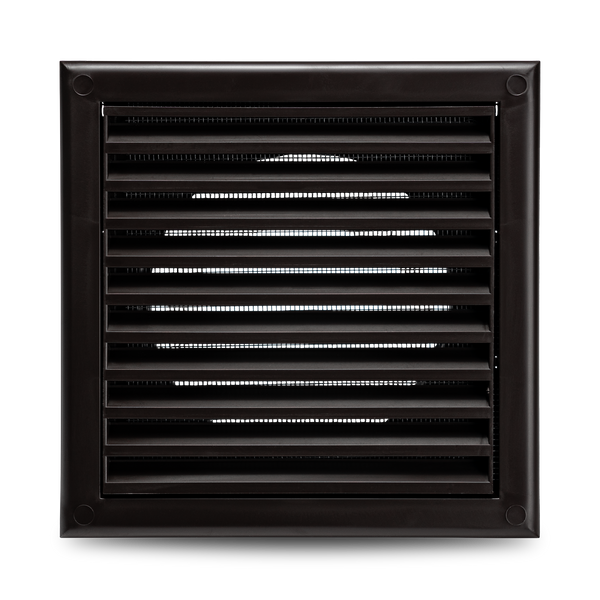 Devola 150mm Fixed Grill, Brown - DVFG150B