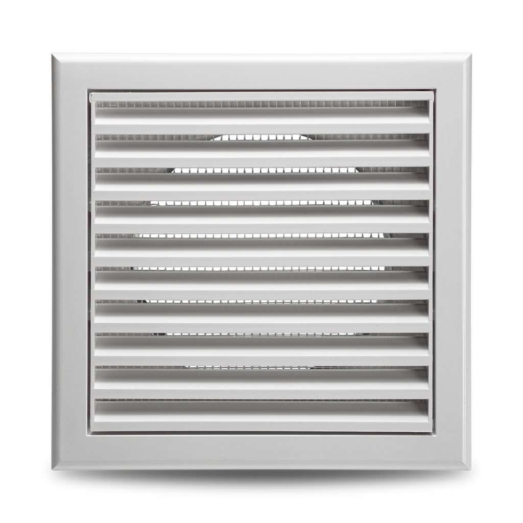 Devola 150mm Fixed Grill, White - DVFG150W