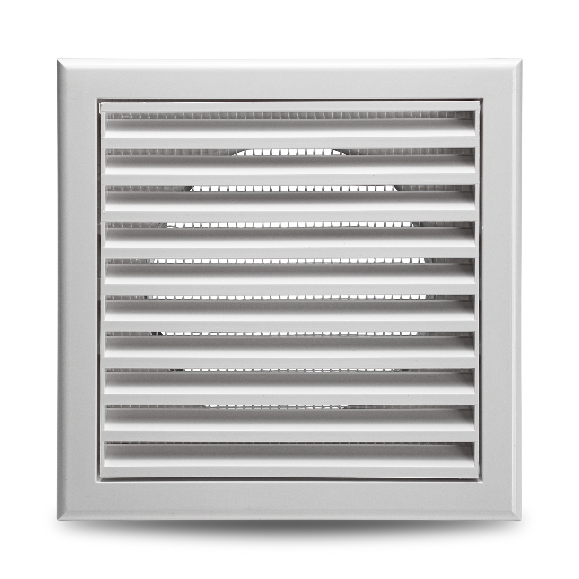 Devola 100mm Fixed Grill, White - DVFG100W