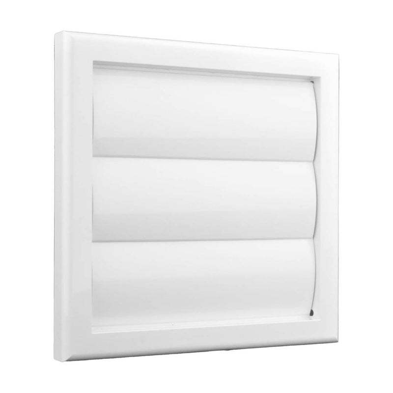 Devola 100mm Fixed Grill, White - DVFG100W, Image 4 of 4