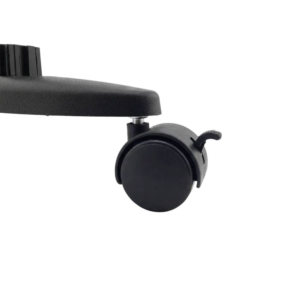 Devola Replacement Feet with Castors, Screws Included, for DVM Range, Black