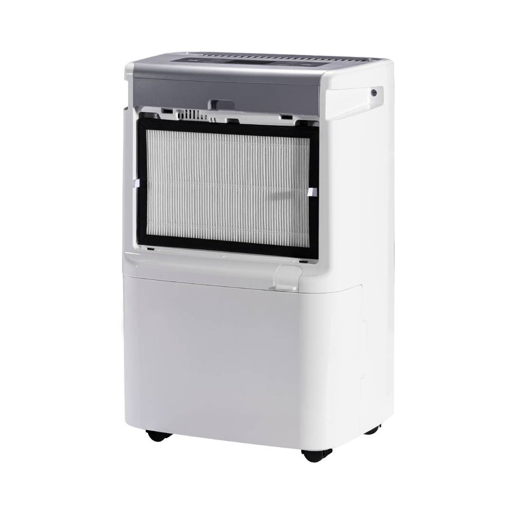 Devola 12L Platinum Compressor Dehumidifier with HEPA Filter, White - DVH12L