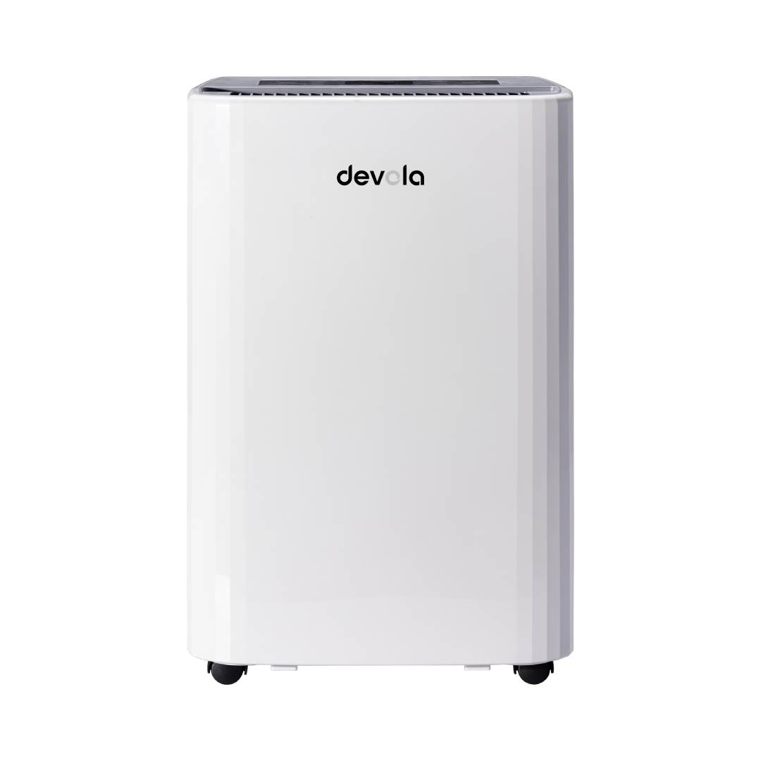 Devola 12L Platinum Compressor Dehumidifier with HEPA Filter, White - DVH12L