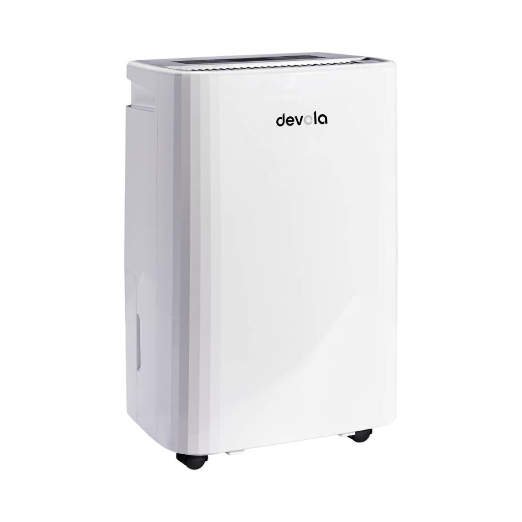 Devola 12L Platinum Compressor Dehumidifier with HEPA Filter, White - DVH12L