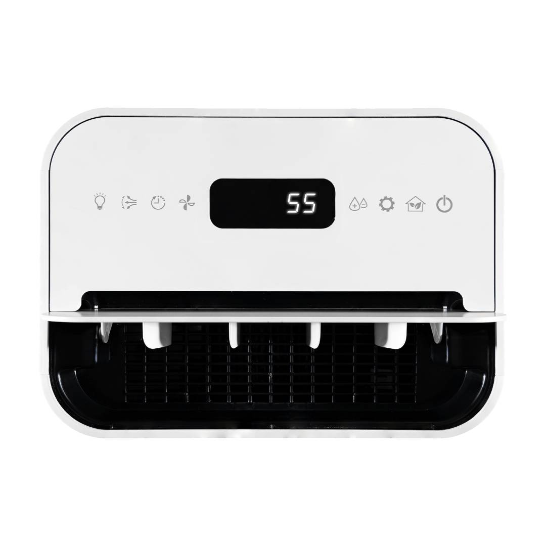 Devola 20L Platinum Hybrid Dehumidifier and Air Purifier White, with HEPA filter - DVHA20L