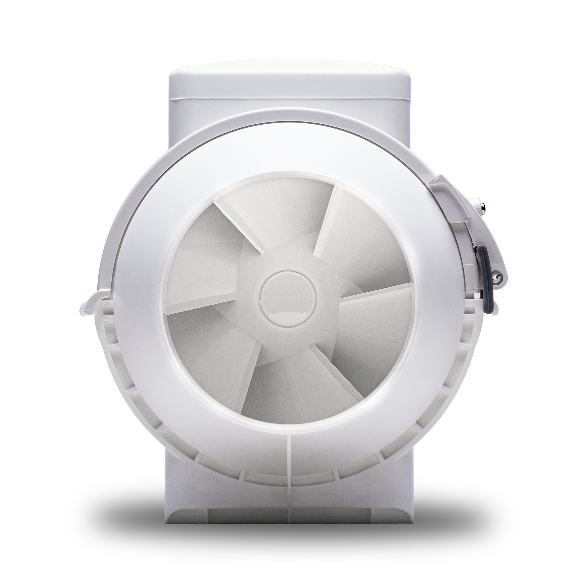 Devola 100mm In-Line Mixed Flow Extractor Fan with Timer - DVILF100T
