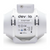 Devola 100mm In-Line Mixed Flow Extractor Fan with Timer - DVILF100T