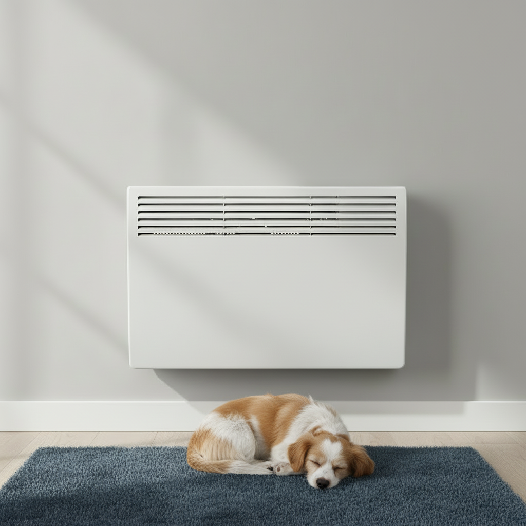 Devola-M 1500W Panel Heater with 7 Day Timer IP24 - White with Tuya WIFI - DVM15WF