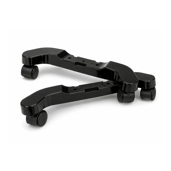 Devola Replacement Legs with Castors, including spare screws for DVOFR2500B Oil Filled Radiator, Black