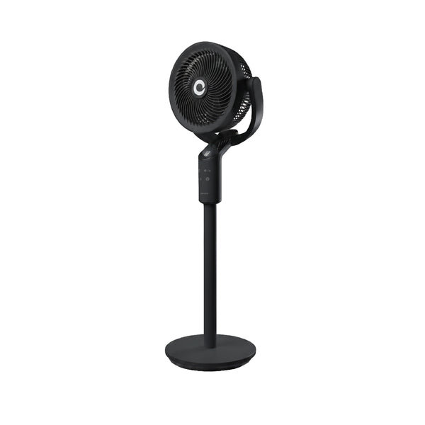 Devola Platinum Low Noise 8 Inch Air Circulator Pedestal Fan, Grey - DVPF8DCB