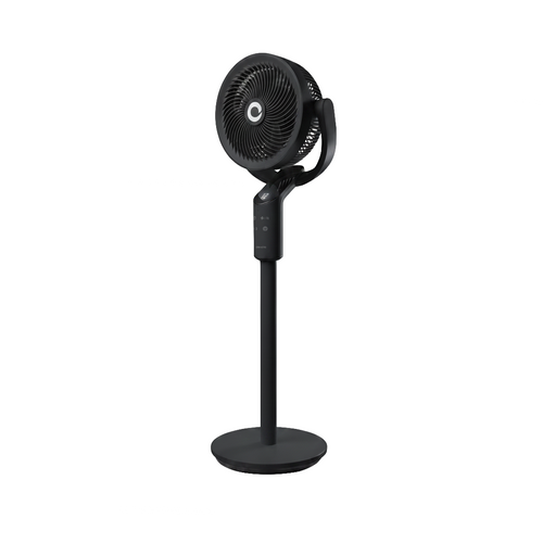 Devola Platinum Low Noise 8 Inch Pedestal Air Circulator, Grey - DVPF8DCB