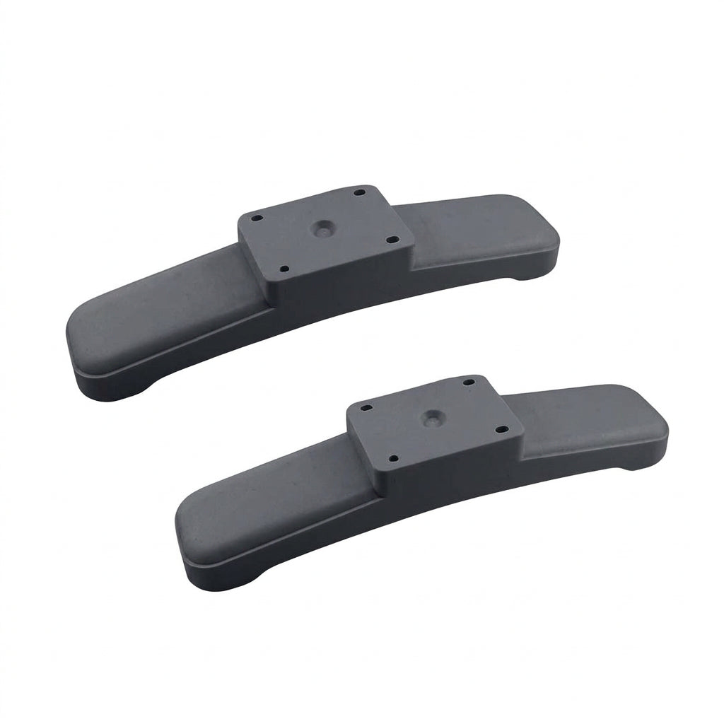 Devola Replacement Feet with Screws for DVPW Glass Panel Heater Range, Grey