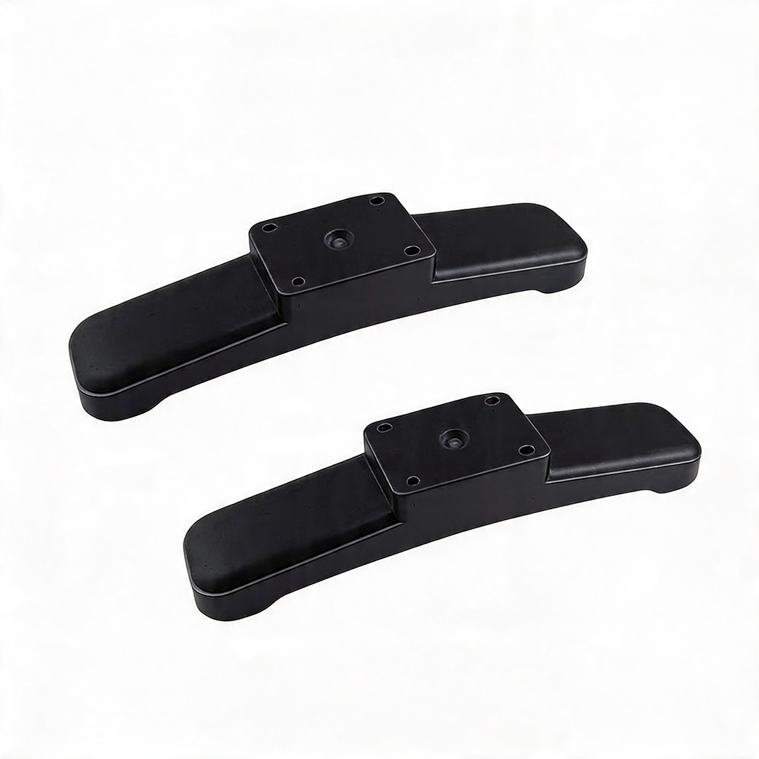 Devola Replacement Feet with Screws for DVPW Glass Panel Heater Range, Black