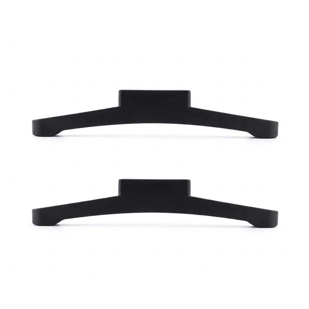 Devola Replacement Feet with Screws for DVPW Glass Panel Heater Range, Black
