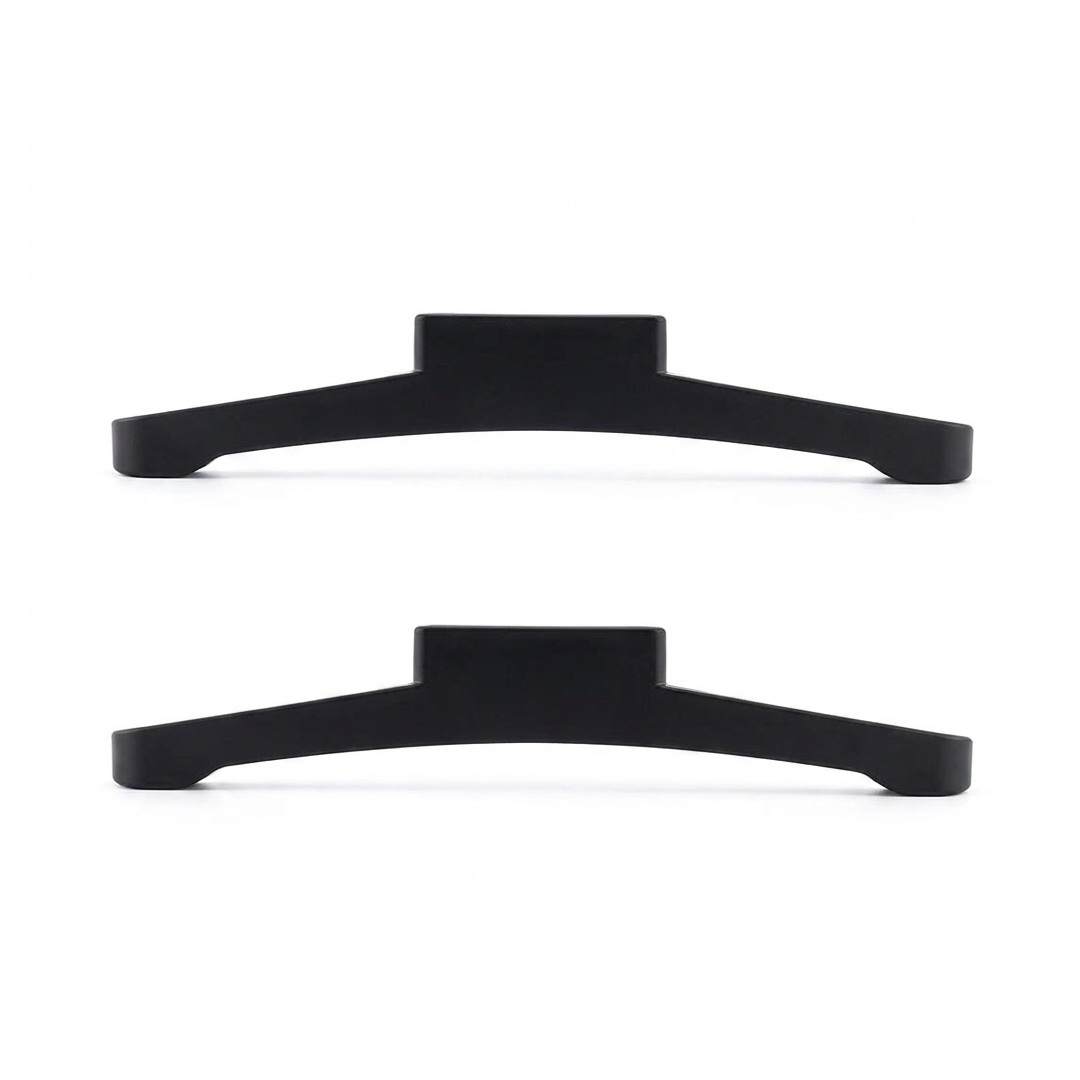 Devola Replacement Feet with Screws for DVPW Glass Panel Heater Range, Black