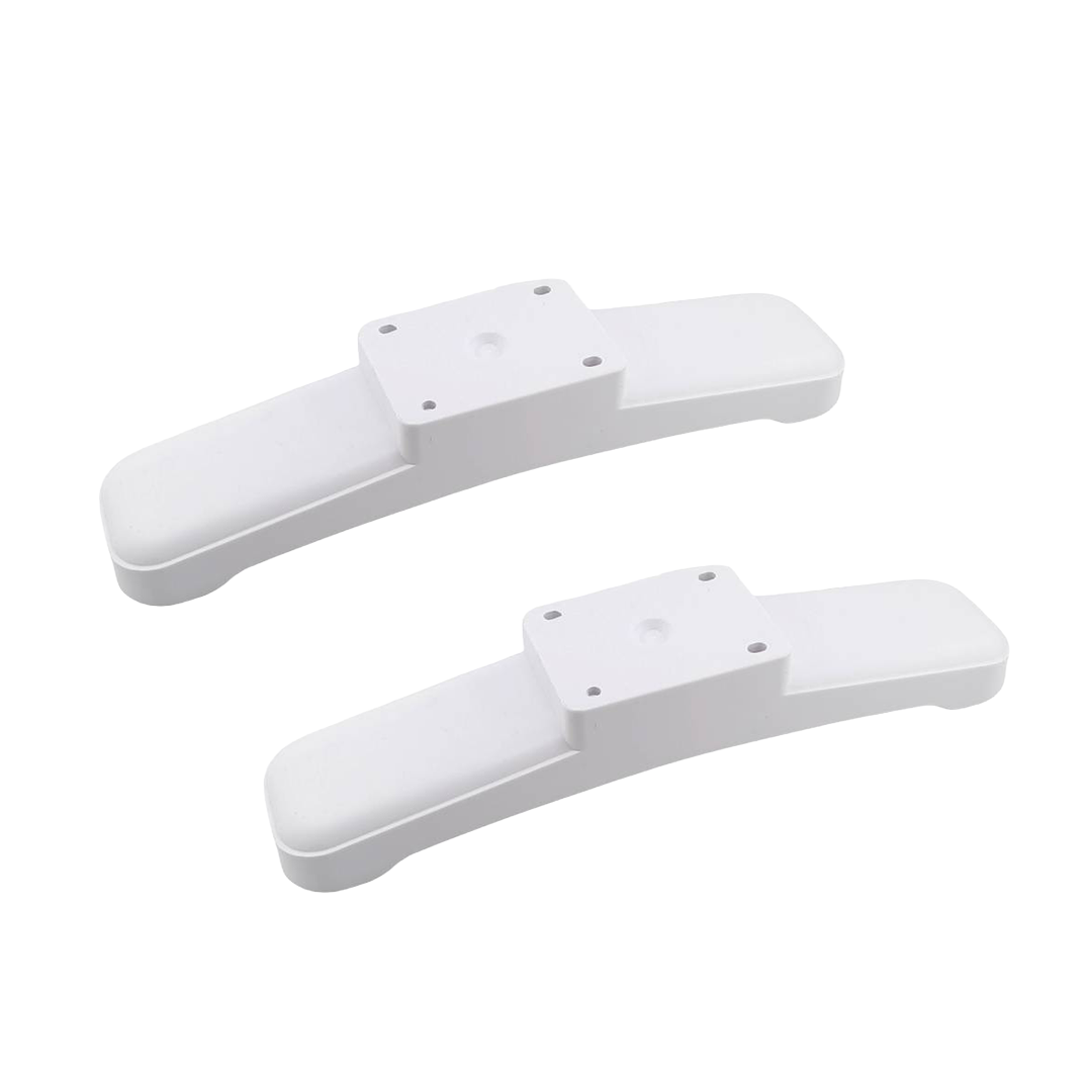 Devola Replacement Feet with Screws for DVPW Glass Panel Heater Range, White