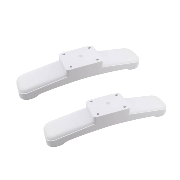 Devola Replacement Feet with Screws for DVPW Glass Panel Heater Range, White