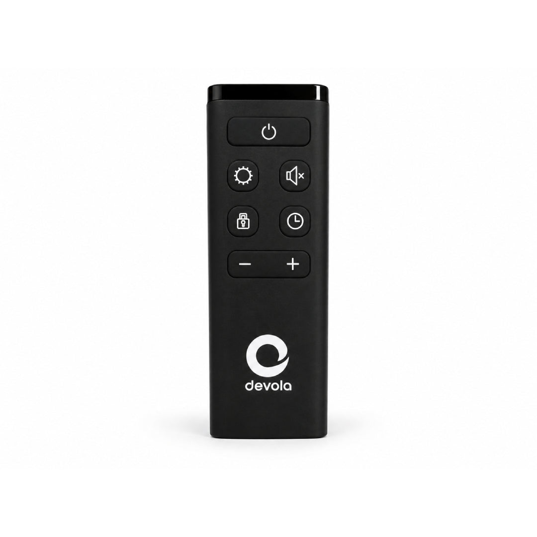 Devola New Replacement Remote Control for DVPWB Glass Panel Heater Range, Black