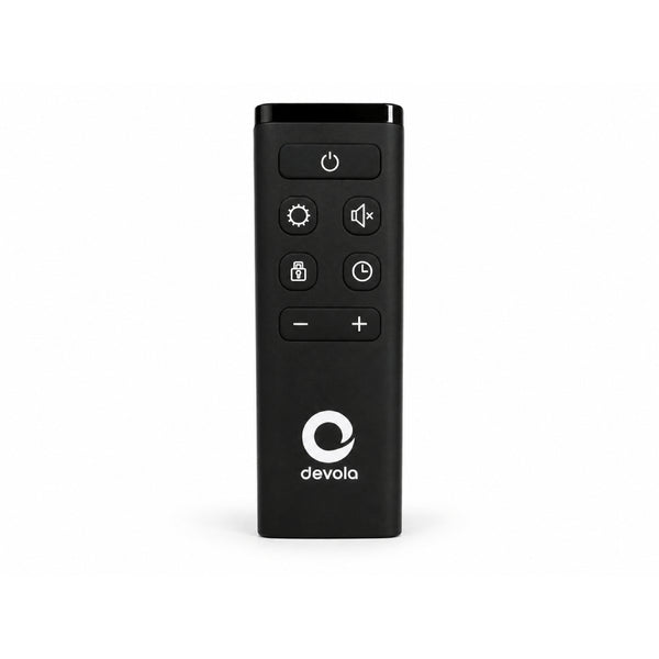 Devola New Replacement Remote Control for DVPWB Glass Panel Heater Range, Black