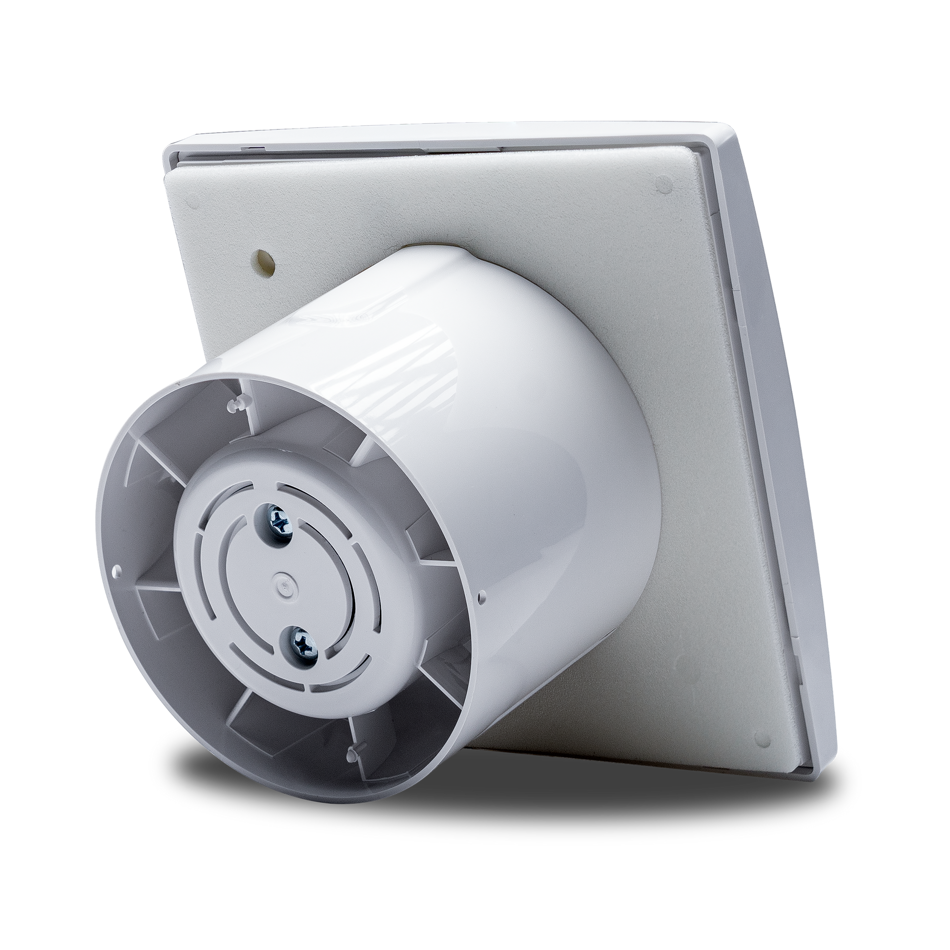 Devola 100mm Quiet Mixed Flow Bathroom Extractor Fan with Humidity Sensor - DVQF100H