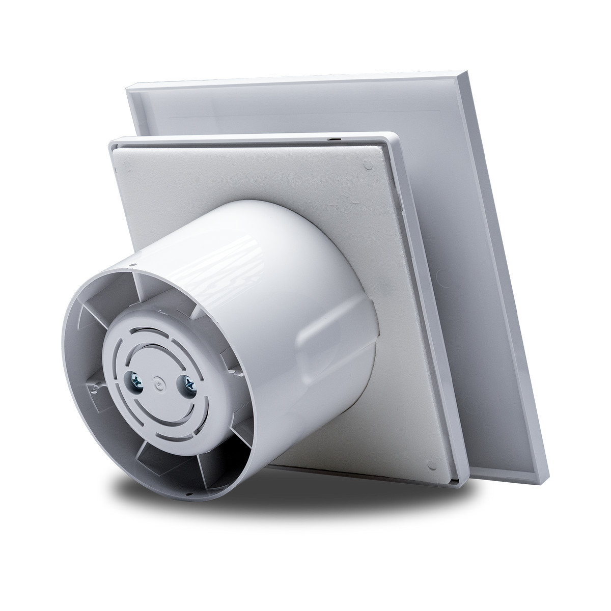 100mm Quiet Flow Tile Bathroom Extractor Fan Humidity Sensor DVQTF100H