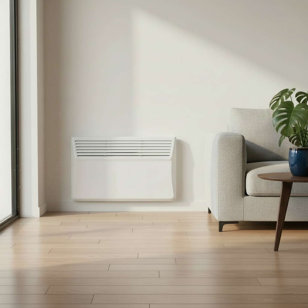 Devola 1500W Panel Heater with 24 Hour, 7 Day Timer IP24 - White - DVS1500W