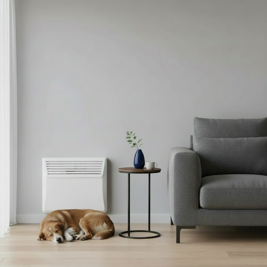 Devola 500W Panel Heater with 7 Day Timer IP24 - White - DVS500W
