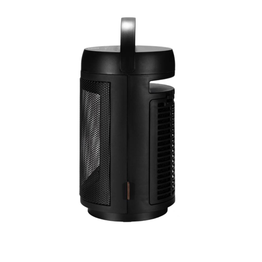 Devola 1500W Portable Ceramic Fan Heater, Black  - DVSFH15BB