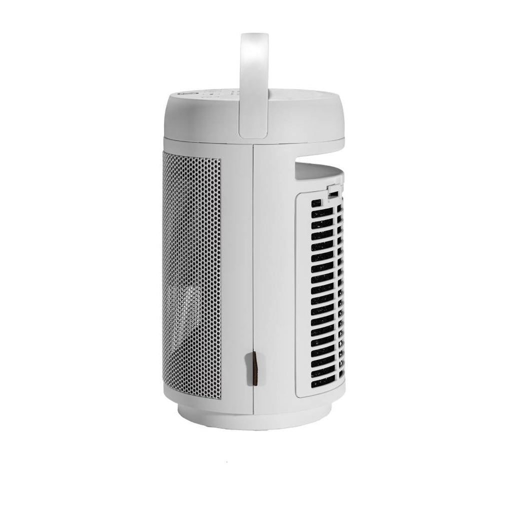 Devola 1500W Portable Ceramic Fan Heater, White -  DVSFH15WW