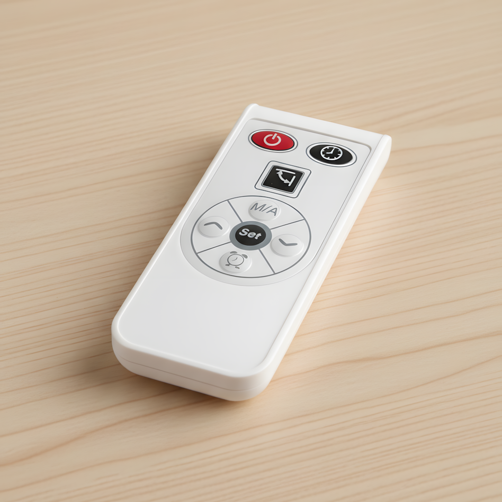 Devola Replacement Remote Control for DVSH20WHE 2kW Glass Air Curtain