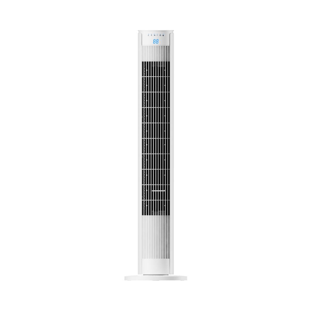 Platinum 38 Inch Tower Fan Remote & Silver DVTF38PWH