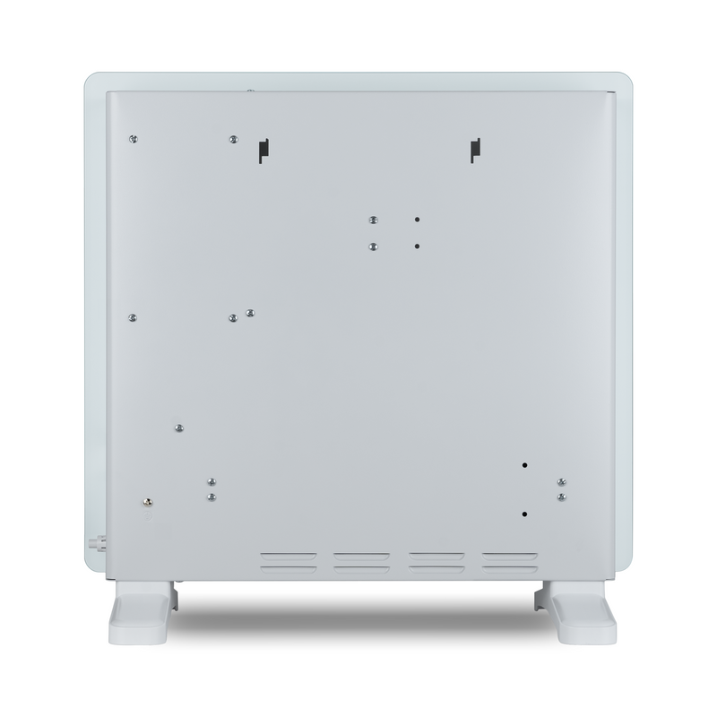Devola Designer 0.5kW Smart Glass Panel Heater with Timer White - DVPW500WH, Image 4 of 10