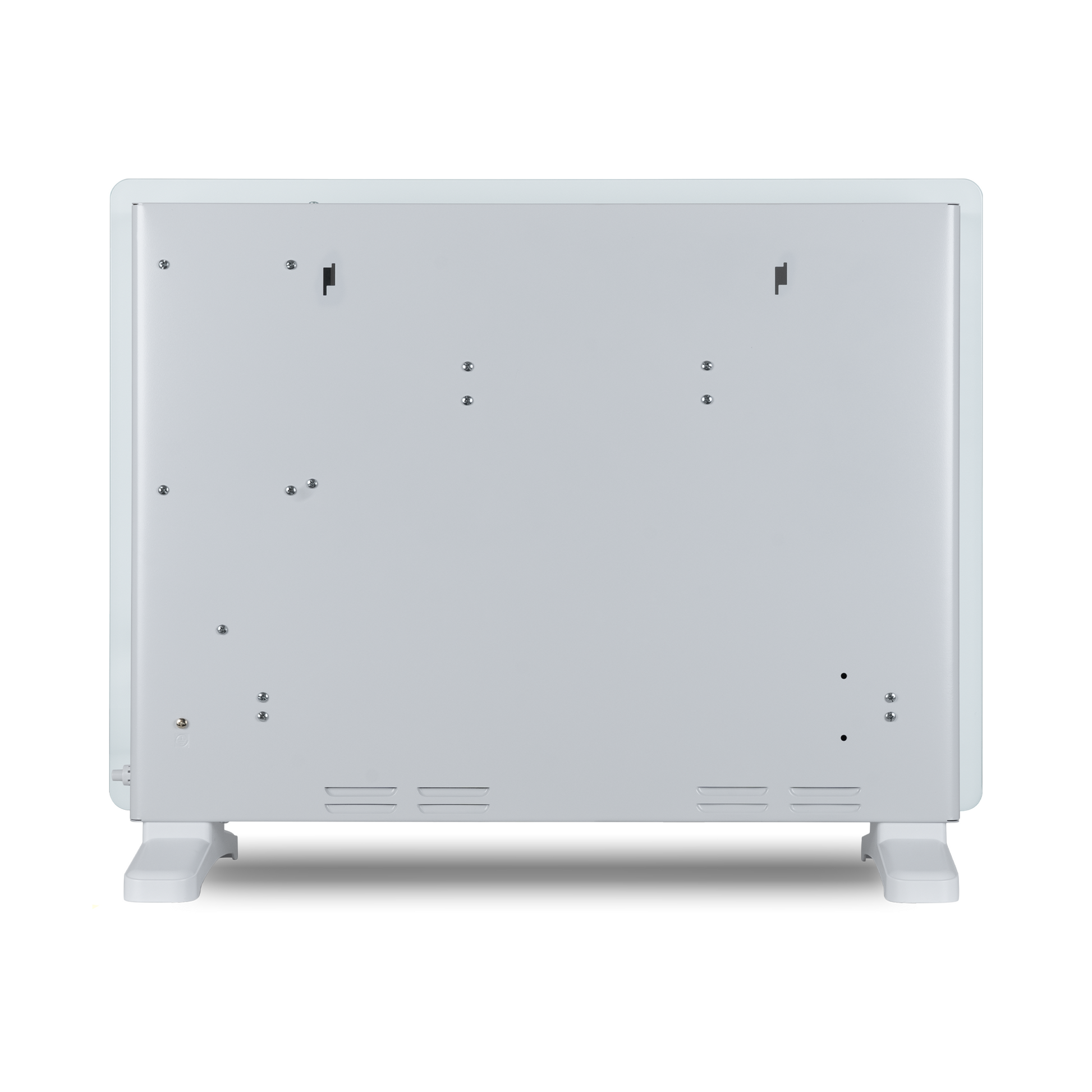 Devola Designer 1.5kW Smart Glass Panel Heater with Timer White - DVPW1500WH