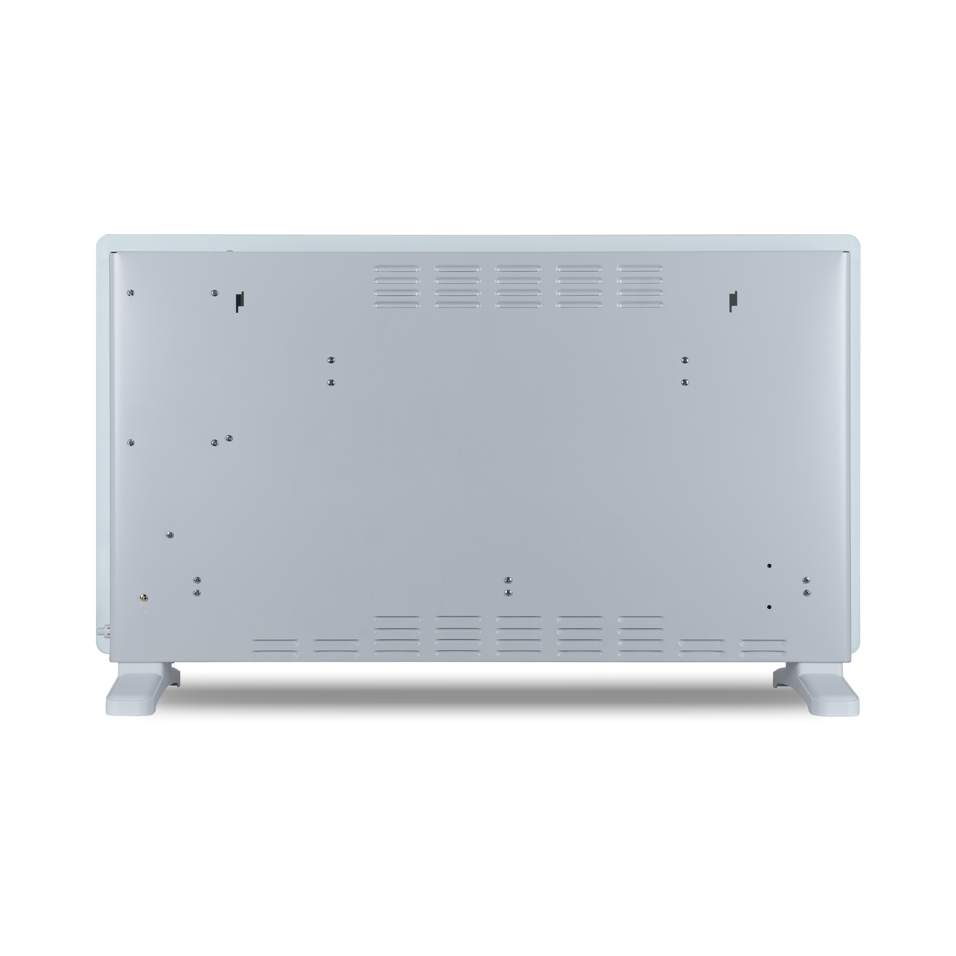 Devola Designer 2.5kW Smart Glass Panel Heater with Timer White -  DVPW2500WH